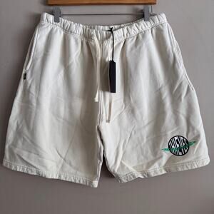 100 Thieves Last Lap Shorts Drawstring Size XL Cream New